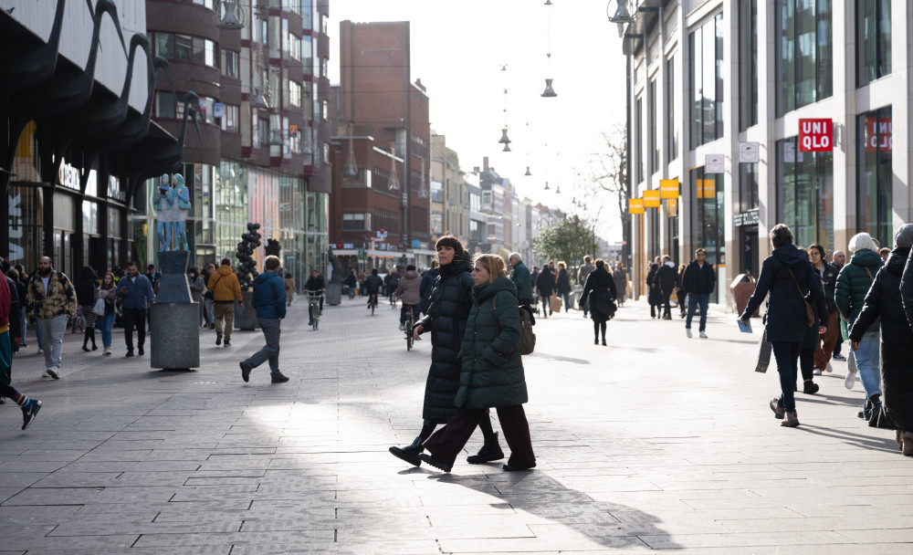 Winkelstraat in Den Haag